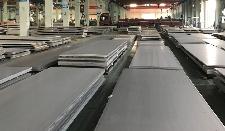 Tôle d'acier inoxydable